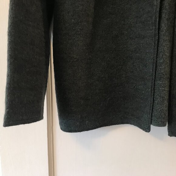 Peruvian Connection | Green Alpaca-Wool Jacket - Picture 4 of 14